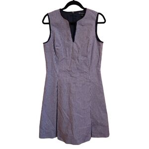 Brooks Brothers Sleeveless A Line Dress Checks Classic Preppy